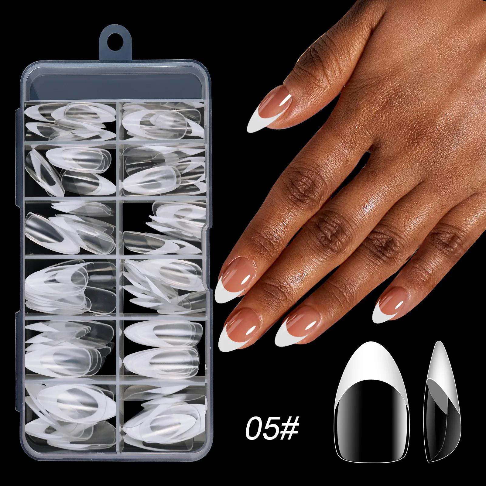 120pcs/Boxed Acrylic French False Nails Multicolor Square Almond Nail Tips Full Cover Removable Mixed Size Press On Nails
120pcs/Boxed Acrylic French False Nails Multicolor Square Almond Nail Tips Full Cover Removable Mixed Size Press On Nails