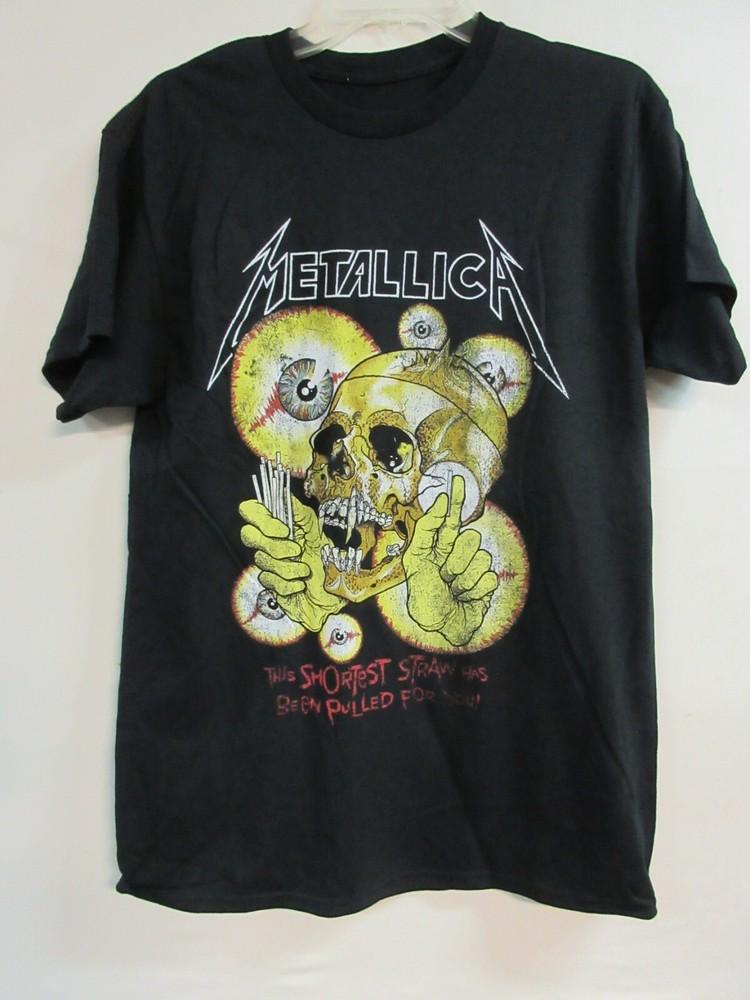 METALLICA OFFICIAL MERCH 2022 SHORTEST STRAW BAND MUSIC MEDIUM Unisex T-Shirt XL
METALLICA OFFICIAL MERCH 2022 SHORTEST STRAW BAND MUSIC MEDIUM Unisex T-Shirt XL