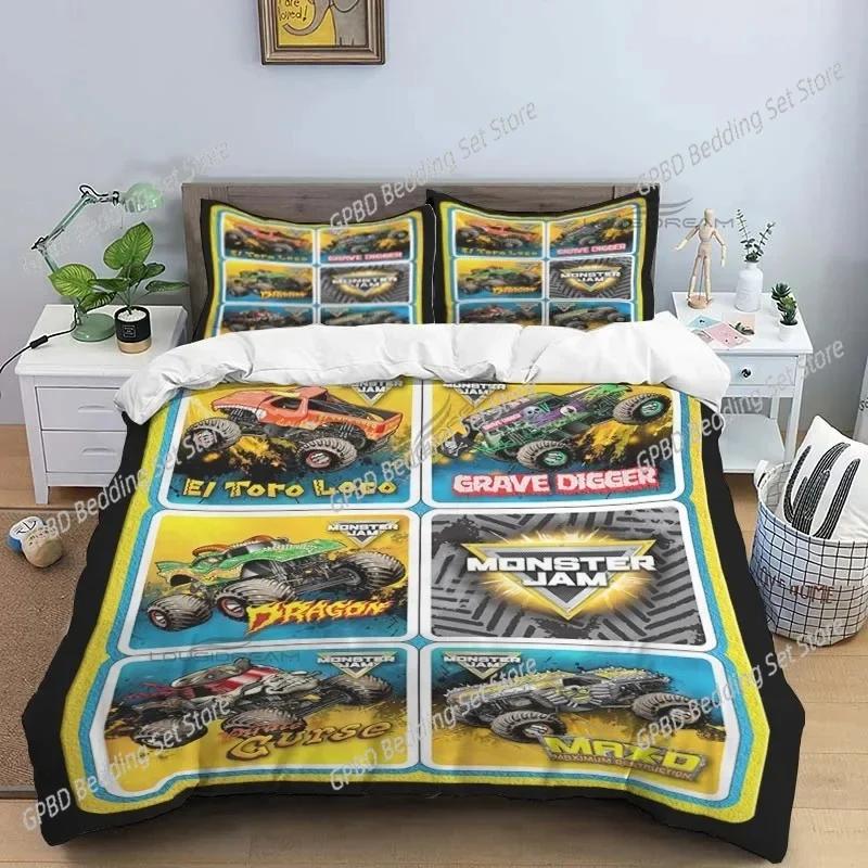Super Monster Truck Monster Jam Warm Comforter Beding Set,Soft Duvet Cover Bed Linen Set Comfortable Quilt Cover Pilowcase,King Quen Sized Dimensions 100*200cm Single
Super Monster Truck Monster Jam Warm Comforter Beding Set,Soft Duvet Cover Bed Linen Set Comfortable Quilt Cover Pilowcase,King Quen Sized Dimensions 100*200cm Single