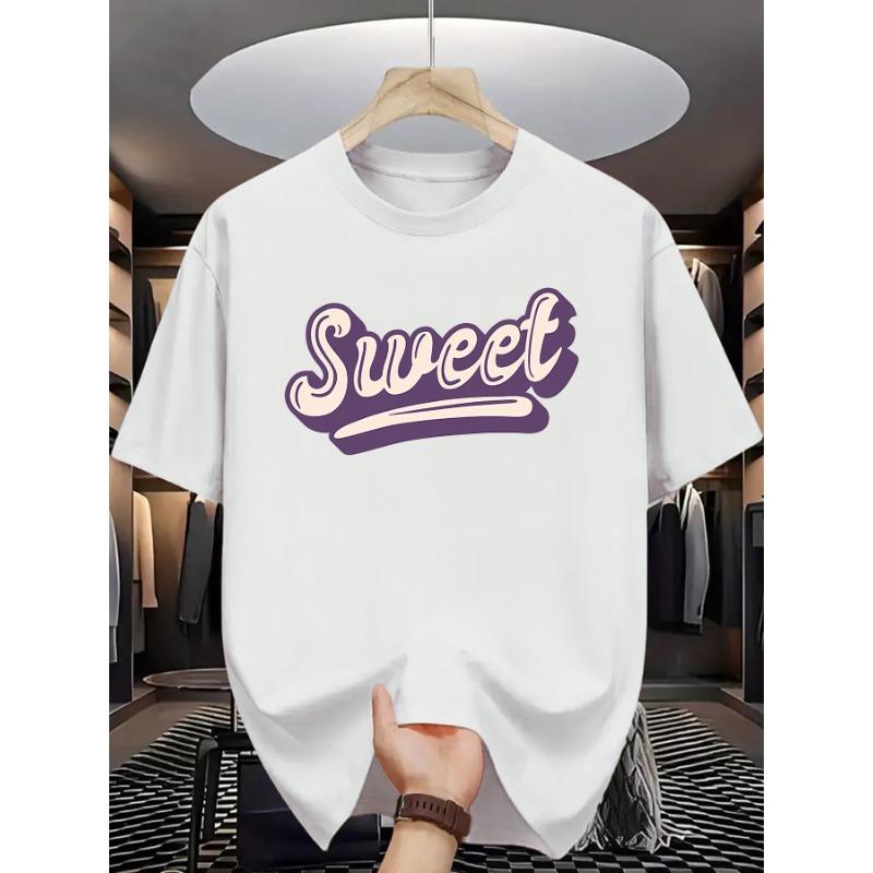 European sizes Vintage Sweet Fragrance Short-Sleeve Shirt with SWEET Lettering, Perfect for Themed Parties And Ideal 4XL білий
European sizes Vintage Sweet Fragrance Short-Sleeve Shirt with SWEET Lettering, Perfect for Themed Parties And Ideal 4XL білий