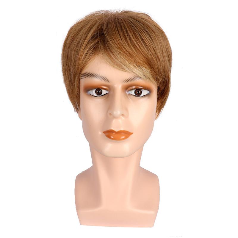 Synthetic Wig for Man Natural Short Straight Haircut Handsome Blonde with Bangs Daily Party Use Breathable Male Wigs
Synthetic Wig for Man Natural Short Straight Haircut Handsome Blonde with Bangs Daily Party Use Breathable Male Wigs