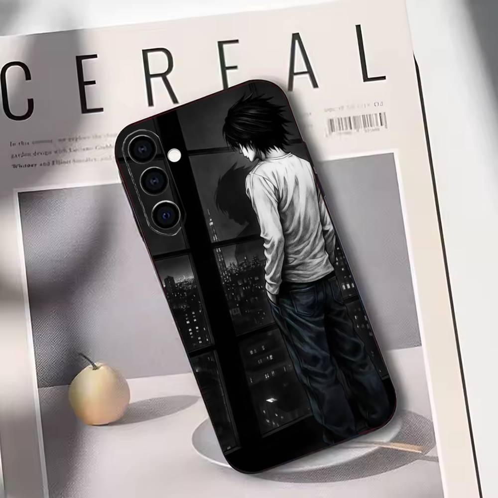 Death Note L Lawliet Phone Case Black Silicone Soft For Samsung Galaxy A73,A72,A71,A70,A53,A52,A51 Samsung a30 a20
Death Note L Lawliet Phone Case Black Silicone Soft For Samsung Galaxy A73,A72,A71,A70,A53,A52,A51 Samsung a30 a20