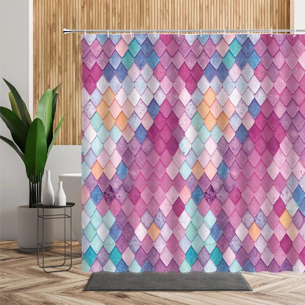 3D Color Stereoscopic Geometric Shower Curtain Abstract Art Bathroom Decoration Waterproof Polyester Bathtub Screen With Hooks W60H190(CM)-1 Pcs
3D Color Stereoscopic Geometric Shower Curtain Abstract Art Bathroom Decoration Waterproof Polyester Bathtub Screen With Hooks W60H190(CM)-1 Pcs