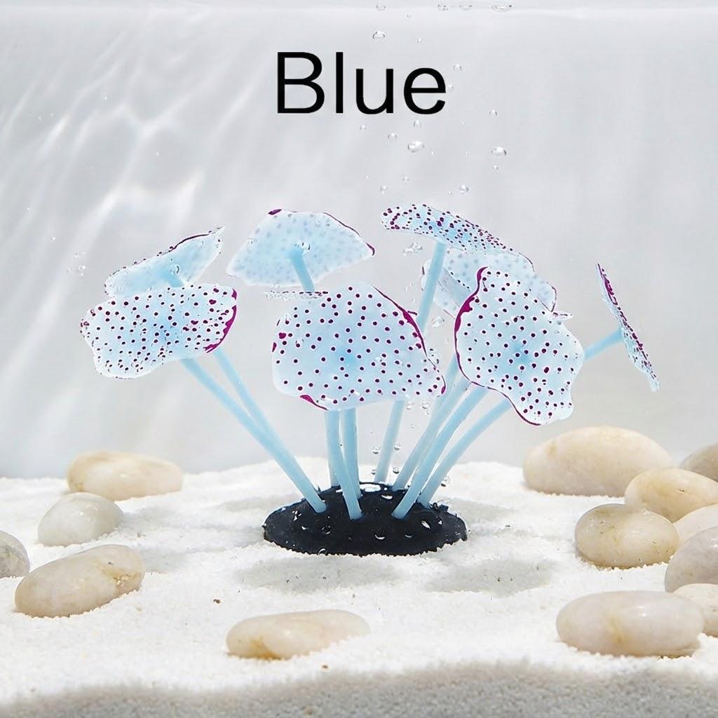 Silicone Artificial Coral Sucker Plant Ornament Fish Tank Aquarium Water Landscape Decor With Strong Suction Cups Pet Supplies синій
Silicone Artificial Coral Sucker Plant Ornament Fish Tank Aquarium Water Landscape Decor With Strong Suction Cups Pet Supplies синій