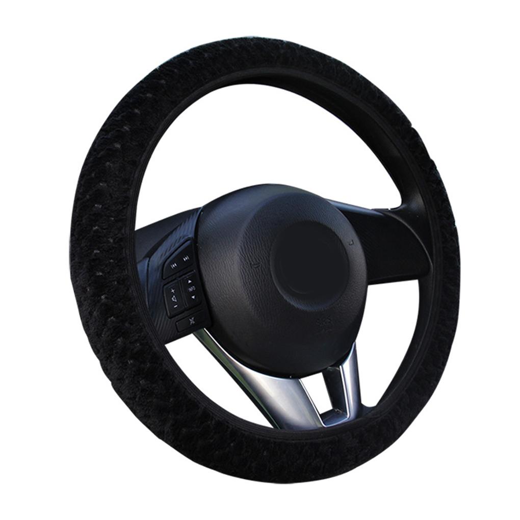 Universal Soft Warm Plush Car Steering Wheel Cover Elastic Automobiles Auto Steering-Wheel Case Protector
Universal Soft Warm Plush Car Steering Wheel Cover Elastic Automobiles Auto Steering-Wheel Case Protector