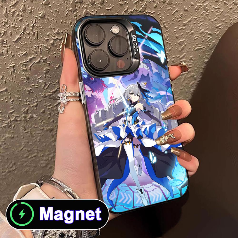 HSR Bronya Translucent MagSafe Mobile Phone Case for iPhone 17 16 15 14 13 12 11 Air Pro Max Plus Colorful Cover iPhone 11
HSR Bronya Translucent MagSafe Mobile Phone Case for iPhone 17 16 15 14 13 12 11 Air Pro Max Plus Colorful Cover iPhone 11