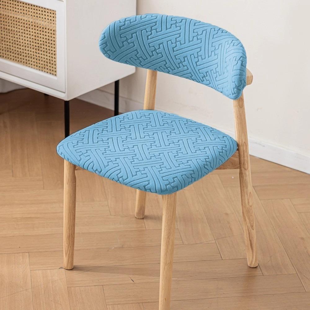 1 Set Curved Backrest Dining Chair Cover Split Type Printing Pattern Armless Chair Cover Elastic Backrest Protector Cove синій
1 Set Curved Backrest Dining Chair Cover Split Type Printing Pattern Armless Chair Cover Elastic Backrest Protector Cove синій