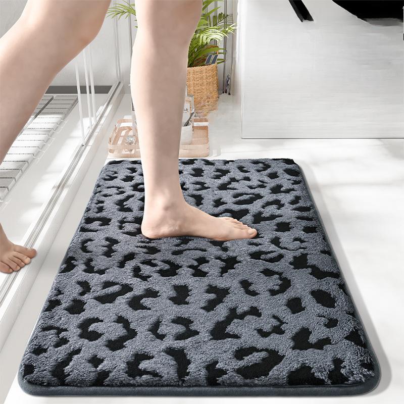 Leopard Print Sponge Bathroom Cashmere Thickening Mat Bath Non-slip Carpets In Wash Basin Bathtub Floor Rug Shower Room Doormat Memory Foam 3D Pad 400mm*600mm
Leopard Print Sponge Bathroom Cashmere Thickening Mat Bath Non-slip Carpets In Wash Basin Bathtub Floor Rug Shower Room Doormat Memory Foam 3D Pad 400mm*600mm