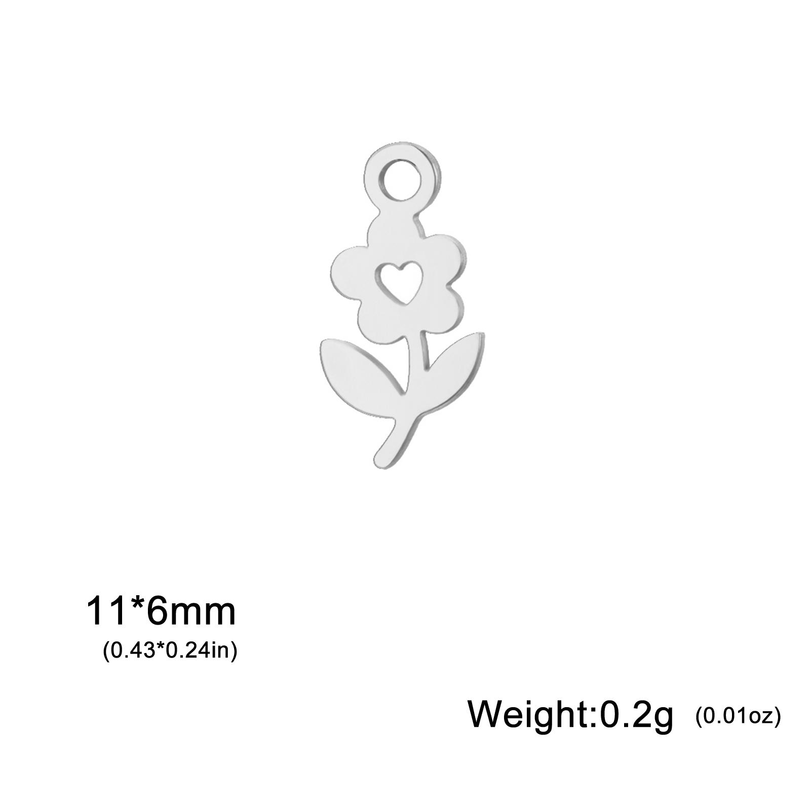 5 pieces/pack Mini Cat Flower Jewelry Owl Cherry Star Heart shaped Bow Stainless Steel Pendant DIY Necklace Bracelet Jewelry
5 pieces/pack Mini Cat Flower Jewelry Owl Cherry Star Heart shaped Bow Stainless Steel Pendant DIY Necklace Bracelet Jewelry