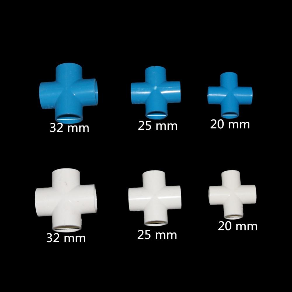 Inner 32mm,25mm,20mm PVC Pipe Cross connector Industry Water Pipe joint Adapter Water Supply and Drainage Fittings 20mm синій
Inner 32mm,25mm,20mm PVC Pipe Cross connector Industry Water Pipe joint Adapter Water Supply and Drainage Fittings 20mm синій