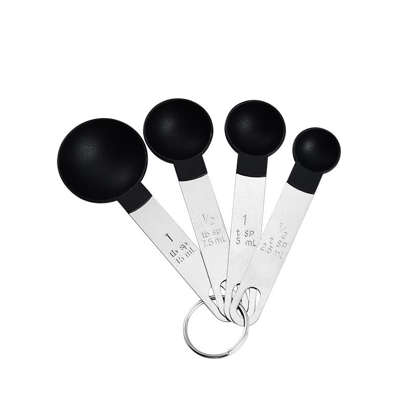 8-Piece Stainless Steel Measuring Cups and Spoons Set with Hanging Holes for Kitchen Baking
8-Piece Stainless Steel Measuring Cups and Spoons Set with Hanging Holes for Kitchen Baking