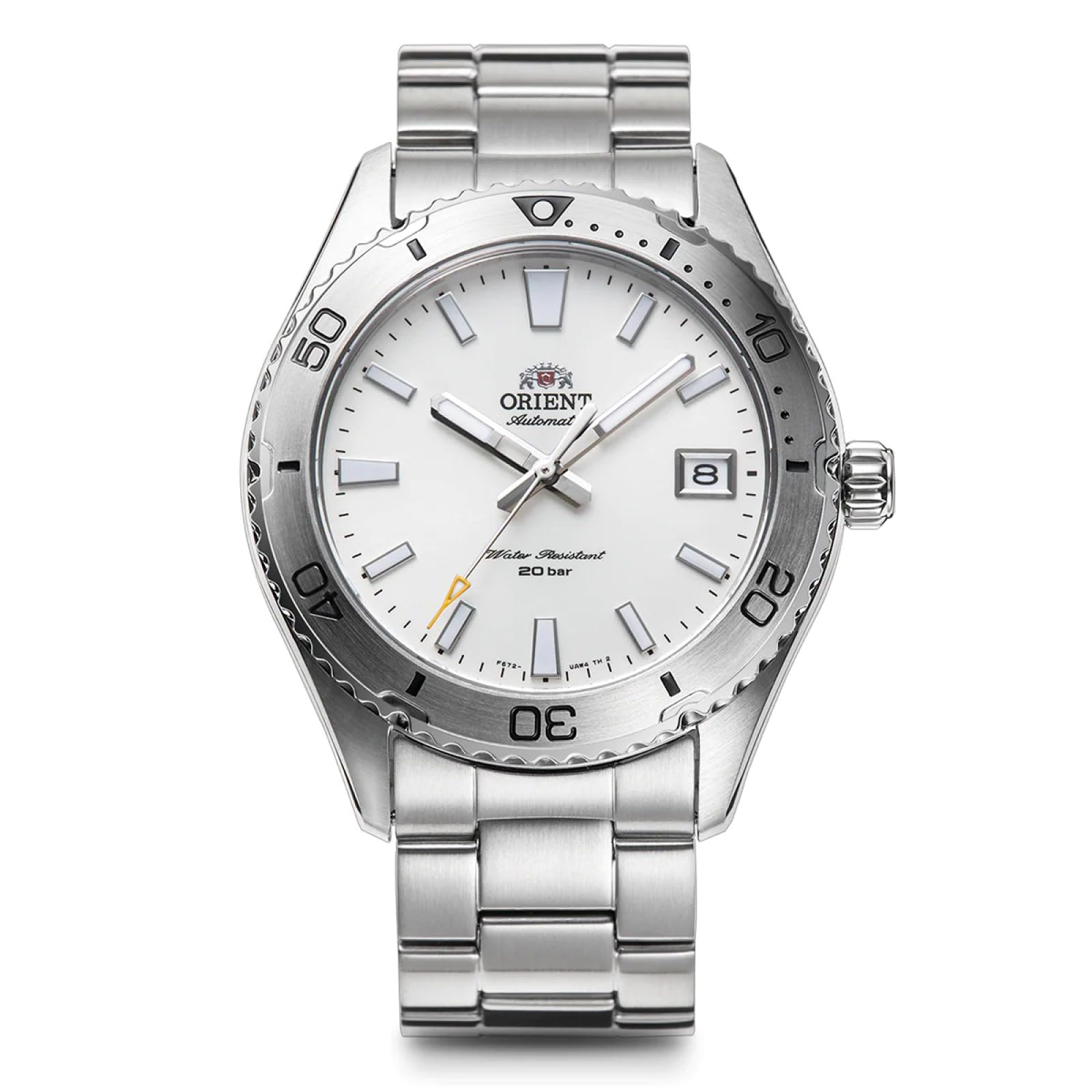 Orient Автоматичний годинник ORIENT Mako40 Механічний автоматичний дайверський годинник з гарантією вітчизняного виробника RN-AC0Q03S чоловічий білий білий
Orient Автоматичний годинник ORIENT Mako40 Механічний автоматичний дайверський годинник з гарантією вітчизняного виробника RN-AC0Q03S чоловічий білий білий