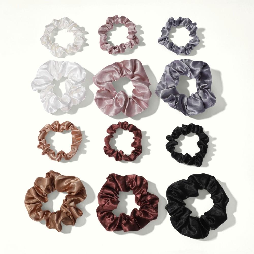 12pcs/lot scrunchies for Hair Elastic Scrunchy Women Small Large Mix Satin No crease Ponytail Cute Headwear Holder
12pcs/lot scrunchies for Hair Elastic Scrunchy Women Small Large Mix Satin No crease Ponytail Cute Headwear Holder