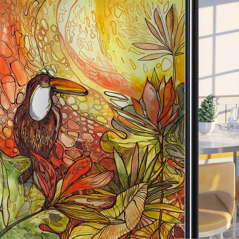 Custom Size Frosted Glass Window Film, Vintage Style Art Deco Birds Static Cling Sticker for Home Office Door Privacy Treatment (as the picture,45X60cm)
Custom Size Frosted Glass Window Film, Vintage Style Art Deco Birds Static Cling Sticker for Home Office Door Privacy Treatment (as the picture,45X60cm)