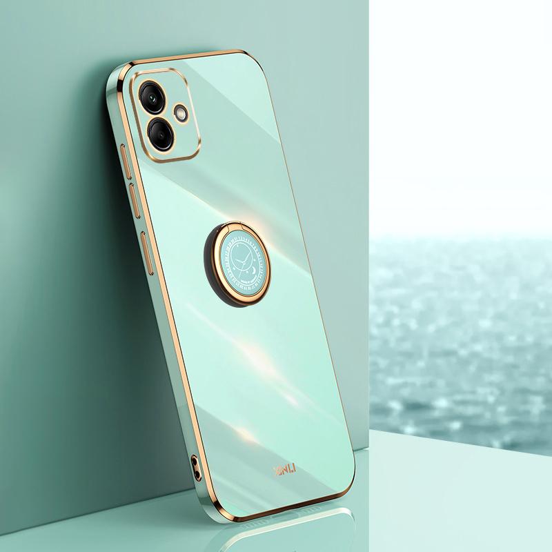 XINLI For Samsung Galaxy A05 4G Case Electroplating Edge Ring Kickstand TPU Cover Pink
XINLI For Samsung Galaxy A05 4G Case Electroplating Edge Ring Kickstand TPU Cover Pink