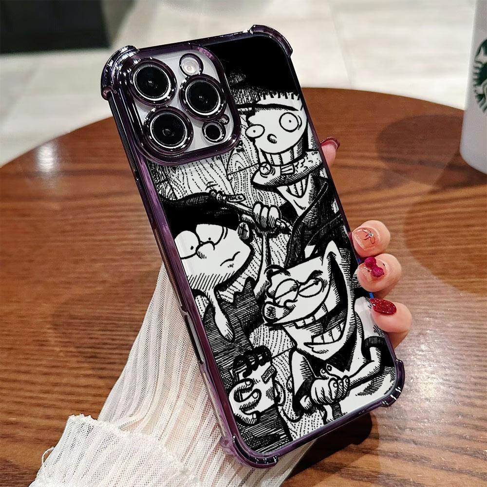 Cartoon E-Ed Edd N Eddy Plating Phone Case For iPhone 17 16 15 14 13 12 11 Pro Max X XR XSMax Mini Air Plus Anti-Fall Airabag iPhone 15
Cartoon E-Ed Edd N Eddy Plating Phone Case For iPhone 17 16 15 14 13 12 11 Pro Max X XR XSMax Mini Air Plus Anti-Fall Airabag iPhone 15