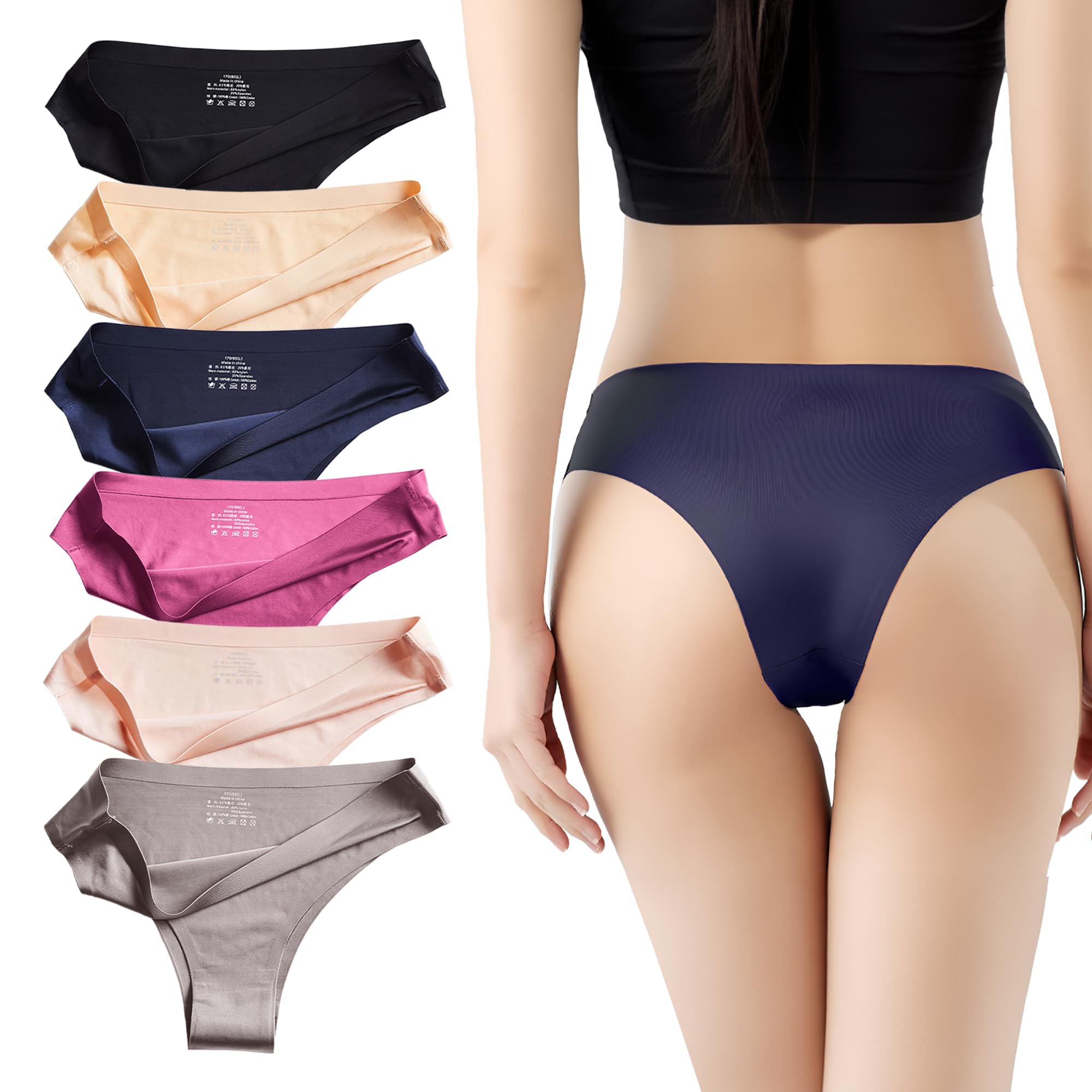 Shorts of Brazilian Cut Seamless Cute Bikini Sexy Underwear Highly Breathable Stretchy Pants Deodorizing Antibacterial Cotton Panties Beautiful
Shorts of Brazilian Cut Seamless Cute Bikini Sexy Underwear Highly Breathable Stretchy Pants Deodorizing Antibacterial Cotton Panties Beautiful