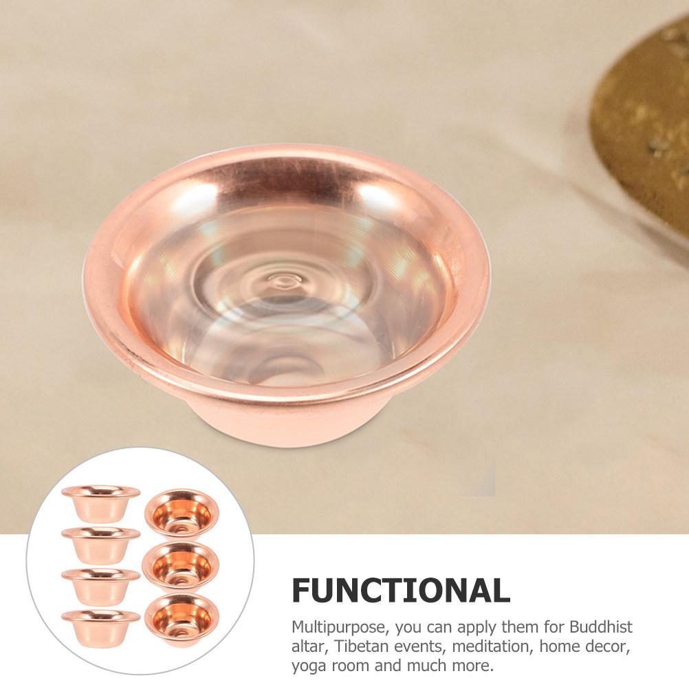 7Pcs Yoga Burning Incense Bowls Tibetan Worship Offering Water Bowls Meditation Altar Supplies Home Decoration Tibetan Buddhist China Mainland
7Pcs Yoga Burning Incense Bowls Tibetan Worship Offering Water Bowls Meditation Altar Supplies Home Decoration Tibetan Buddhist China Mainland