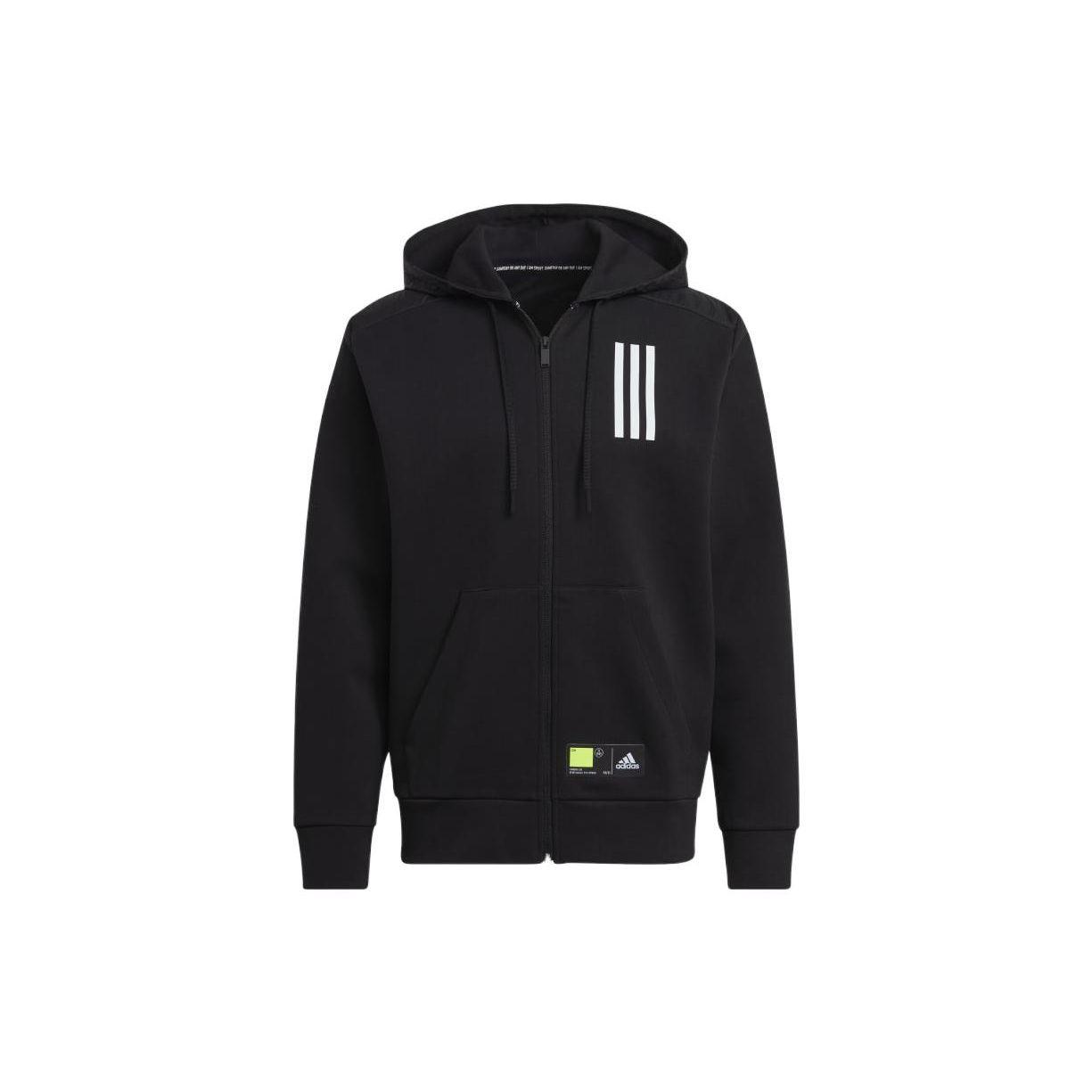 Adidas Sportswear Training Fitness Knitted Breathable Sports Hoodie Jacket Men Jacket Black GM5783
Adidas Sportswear Training Fitness Knitted Breathable Sports Hoodie Jacket Men Jacket Black GM5783