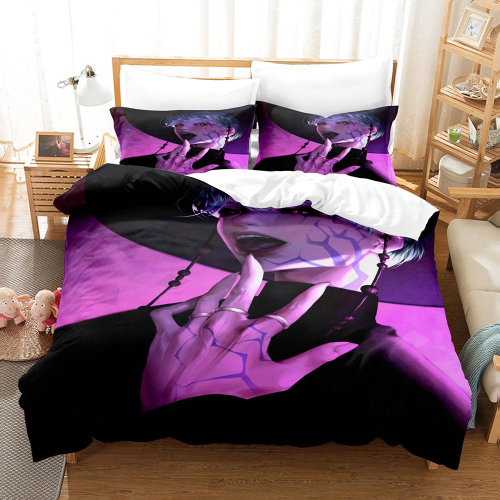 K-POP Demon Hunters Bedding Set Queen King Size EU Single Quilt Bed Cover Duvet Cover Sets With Pillowcases For Girls Birthday EU Single(135x200cm)
K-POP Demon Hunters Bedding Set Queen King Size EU Single Quilt Bed Cover Duvet Cover Sets With Pillowcases For Girls Birthday EU Single(135x200cm)