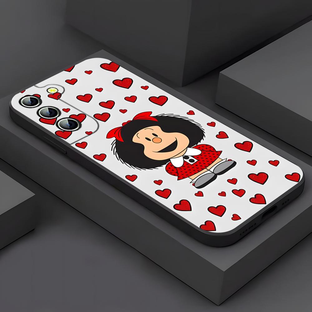 Cartoon Mafalda Cute Phone Case For Samsung S26 S25 Ultra S24 S22 S23 S20 Fe S21 Plus A54 A34 A16 A53 Back Cover Samsung a54 5g
Cartoon Mafalda Cute Phone Case For Samsung S26 S25 Ultra S24 S22 S23 S20 Fe S21 Plus A54 A34 A16 A53 Back Cover Samsung a54 5g