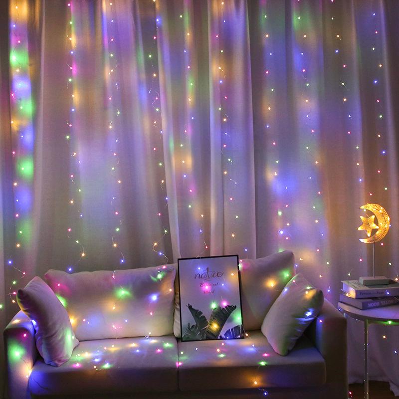 USB Remote LED Copper Wire Curtain Lights - Low Voltage Christmas & Room Décor String with Hooks 3x2m 200 Lights USB Remote (with Hooks)
USB Remote LED Copper Wire Curtain Lights - Low Voltage Christmas & Room Décor String with Hooks 3x2m 200 Lights USB Remote (with Hooks)