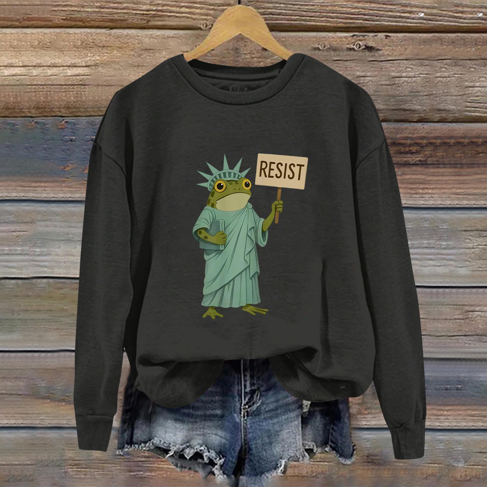 Женские модные повседневные универсальные свитшоты с длинным рукавом и круглым вырезом L чёрный
Женские модные повседневные универсальные свитшоты с длинным рукавом и круглым вырезом L чёрный