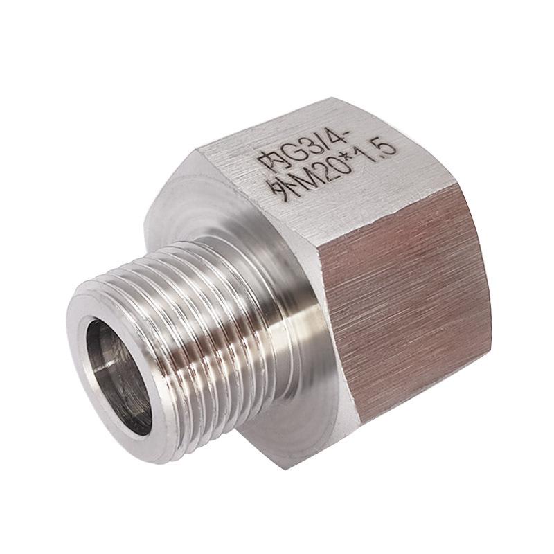 Stainless Steel 304 Female G3/4 to Male M20x1.5 Threaded Conversion Reducer
Stainless Steel 304 Female G3/4 to Male M20x1.5 Threaded Conversion Reducer