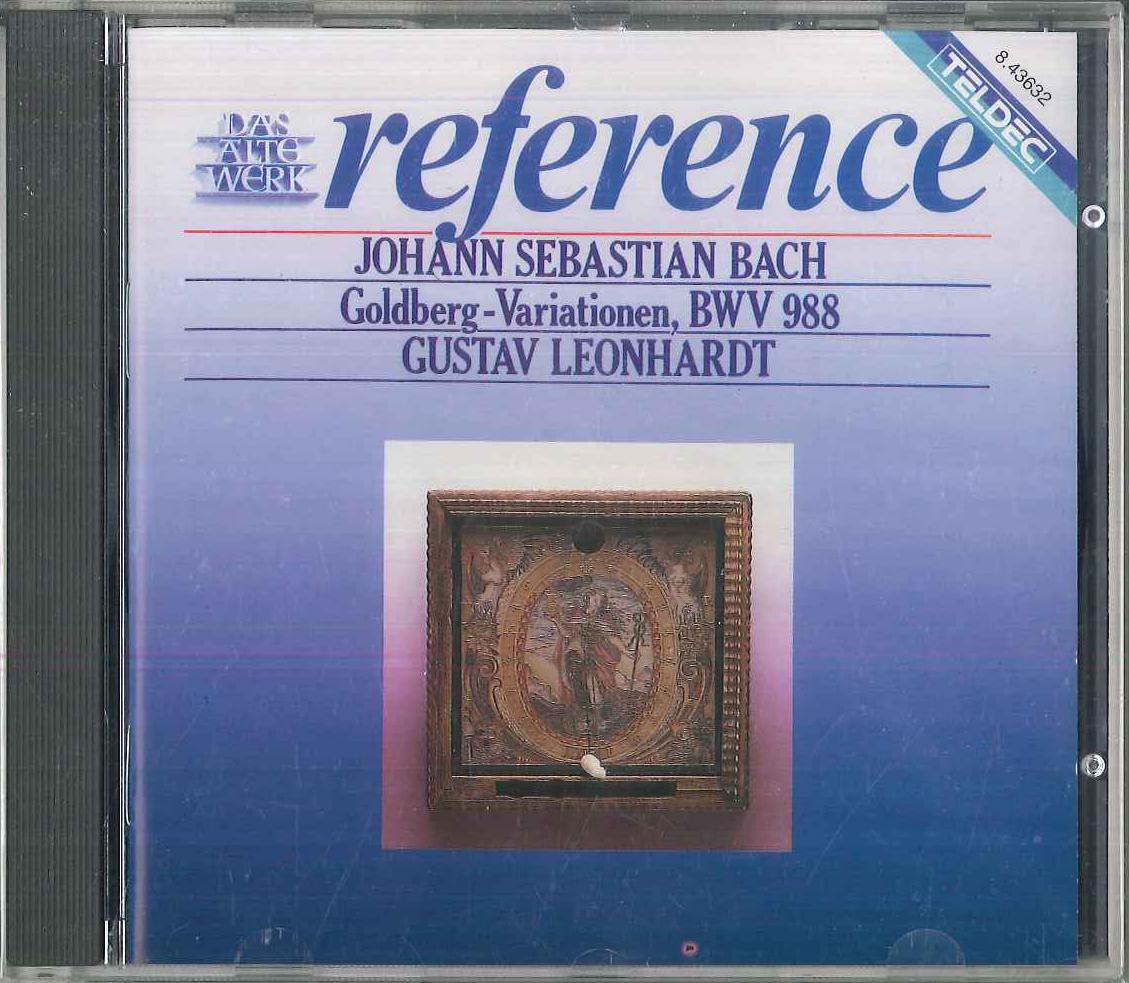 CD JOHANN SEBASTIAN BACH, GUSTAV LEONH - Goldberg Variationen Bwv 988 843632 TELDEC Germany Classical Used
CD JOHANN SEBASTIAN BACH, GUSTAV LEONH - Goldberg Variationen Bwv 988 843632 TELDEC Germany Classical Used