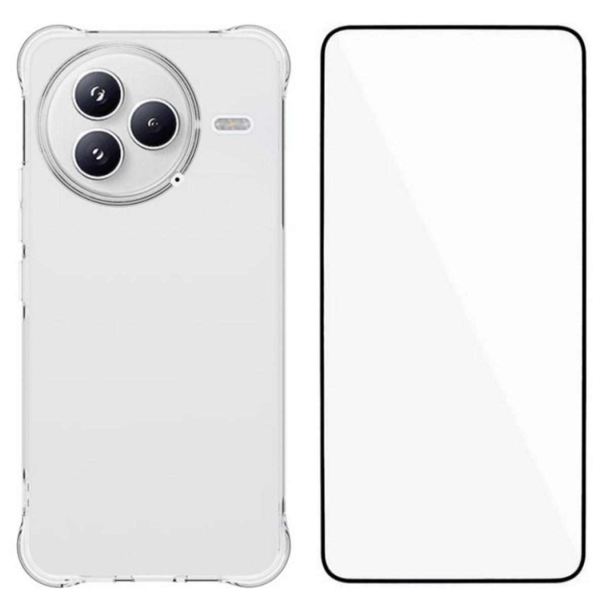 For Xiaomi Civi 5 Pro 5G Case WANLONFENG WL Series 2.0mm TPU Phone Cover with Tempered Glass Film Transparent
For Xiaomi Civi 5 Pro 5G Case WANLONFENG WL Series 2.0mm TPU Phone Cover with Tempered Glass Film Transparent