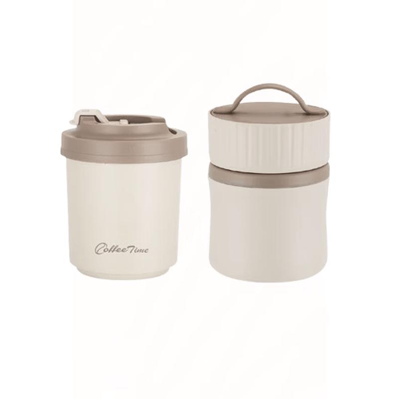 Yibokangning Stainless Steel Breakfast & Coffee Cup Set
Yibokangning Stainless Steel Breakfast & Coffee Cup Set