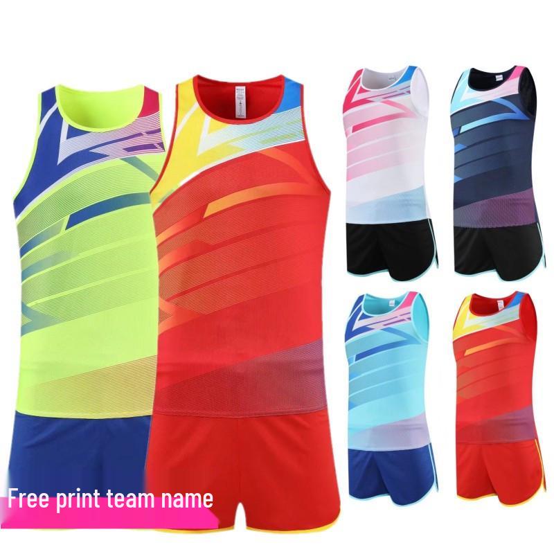 Men s and Women s Track & Field Sportswear: Student Training & Competition Running Vest Set XL
Men s and Women s Track & Field Sportswear: Student Training & Competition Running Vest Set XL