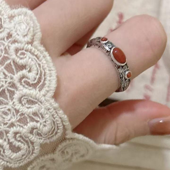 Retro Guochao Ring Lucky Jewelry Fulu Gourd National Style Opening Adjustment Men s and Women s Rings Index Finger
Retro Guochao Ring Lucky Jewelry Fulu Gourd National Style Opening Adjustment Men s and Women s Rings Index Finger