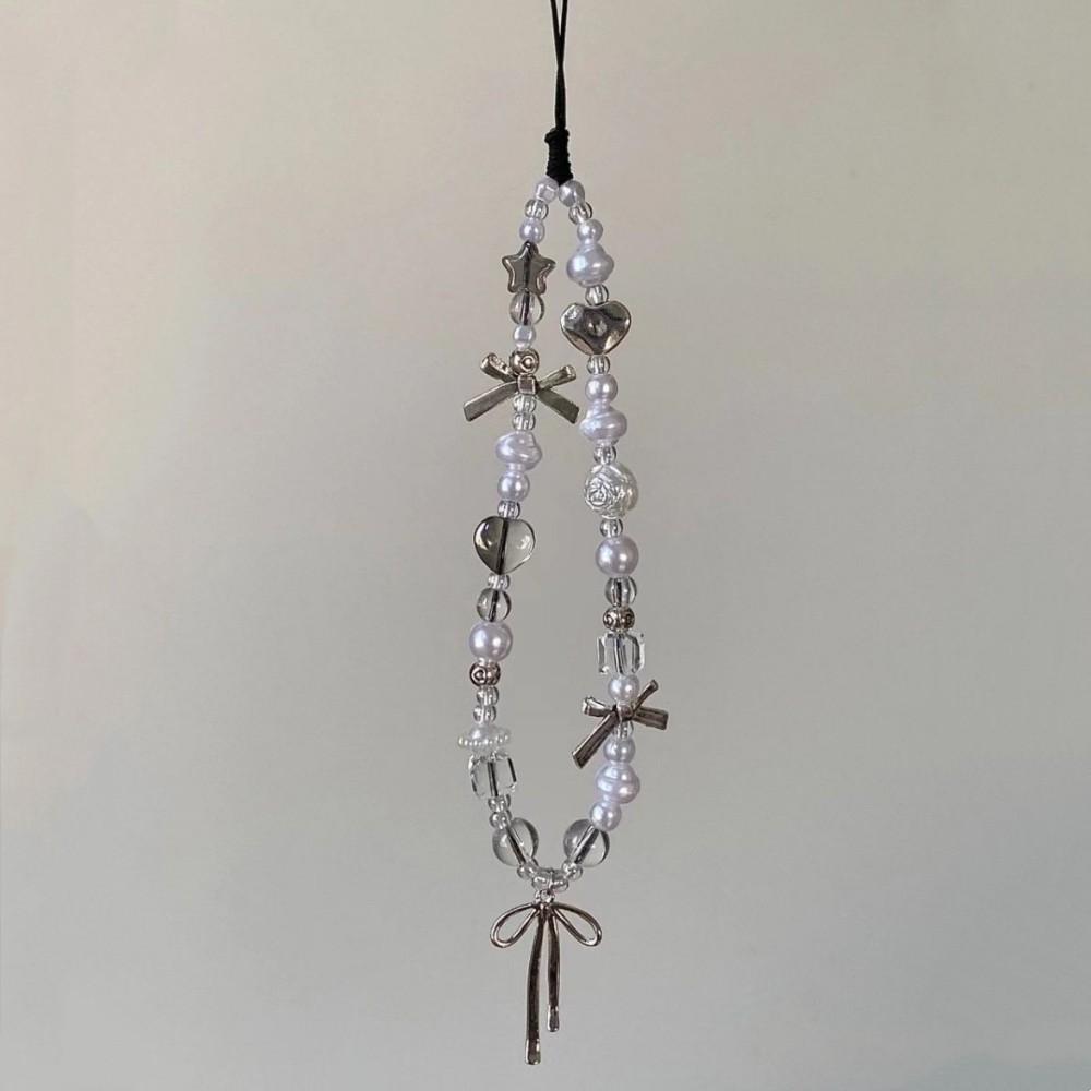 Y2K Pink Ribbon Bowknot Pearls Bag Pendant Charm Keychain Elegant Beaded Keyring Sweet Key Chains Phone Key Bag Hangings серебряный
Y2K Pink Ribbon Bowknot Pearls Bag Pendant Charm Keychain Elegant Beaded Keyring Sweet Key Chains Phone Key Bag Hangings серебряный