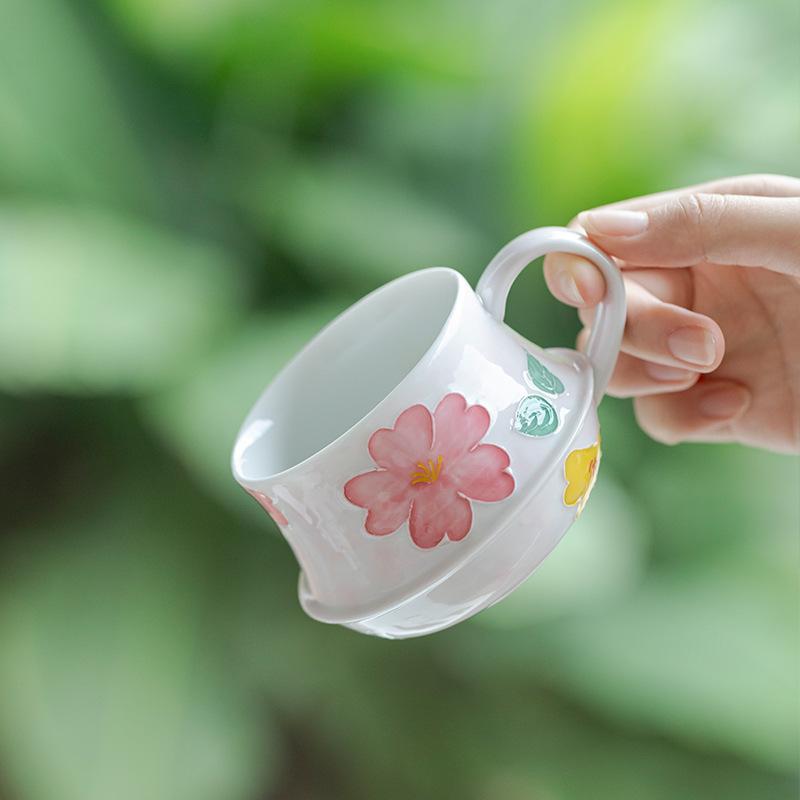 210 мл расписанная вручную цветочная кофейная кружка ручной работы из фарфора Арита кружка для послеобеденного чая офисная кружка чашка для капучино латте посуда для напитков
210 мл расписанная вручную цветочная кофейная кружка ручной работы из фарфора Арита кружка для послеобеденного чая офисная кружка чашка для капучино латте посуда для напитков