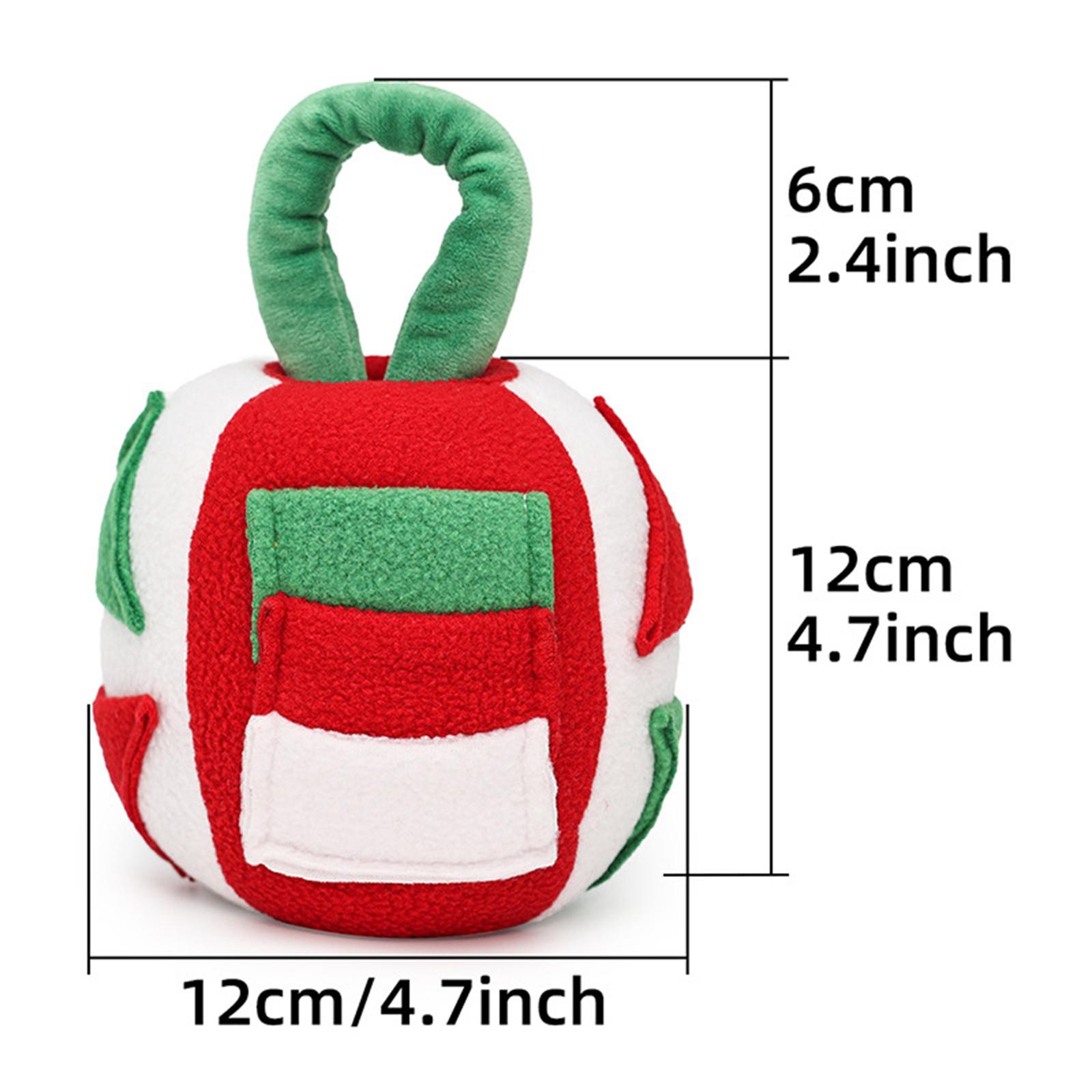 Christmas Gift Pet Dog Toy Play Ball Puzzle Food Hiding Sound Decompression Game Interactive Training Teeth Grinding Toys One Size
Christmas Gift Pet Dog Toy Play Ball Puzzle Food Hiding Sound Decompression Game Interactive Training Teeth Grinding Toys One Size
