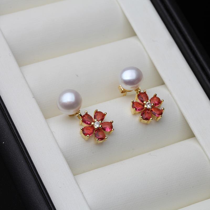 Real Natural Freshwater Small Pearl Earrings Woman,Mini Red Flower Pearl Earrings Wife Mother Birthday Gift White Pink Christmas
Real Natural Freshwater Small Pearl Earrings Woman,Mini Red Flower Pearl Earrings Wife Mother Birthday Gift White Pink Christmas