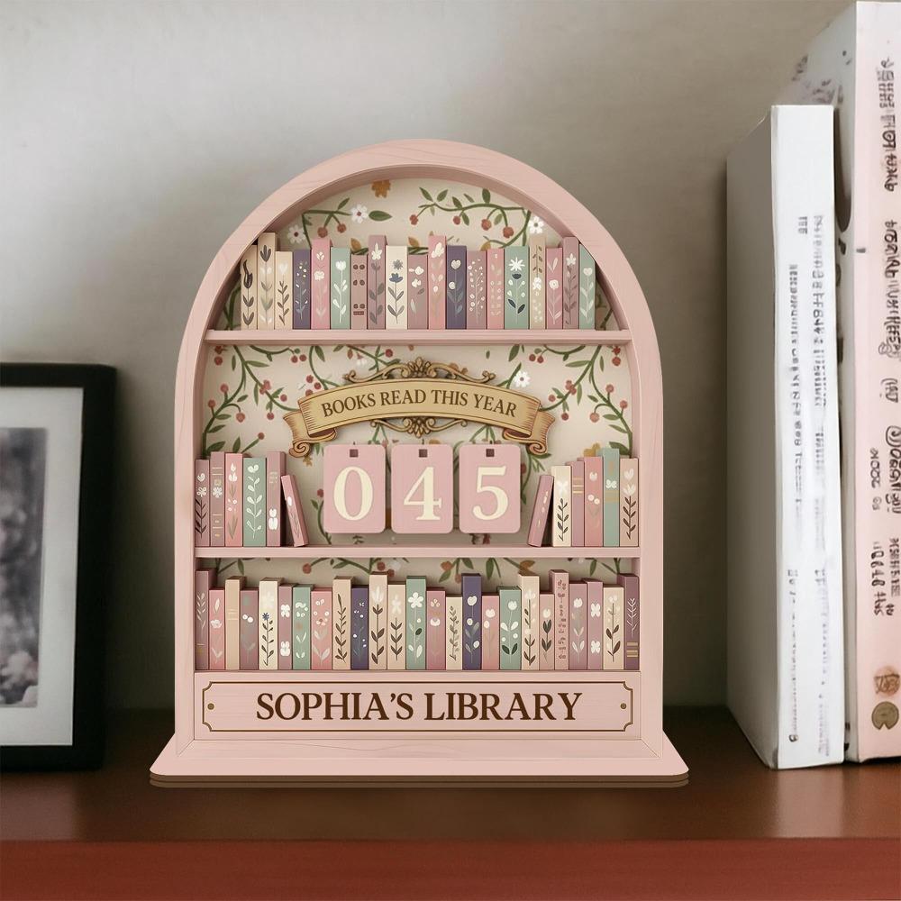 Book Lovers Books Read Tracker Books Read This Year Reading Counter Home Library Decor рожевий
Book Lovers Books Read Tracker Books Read This Year Reading Counter Home Library Decor рожевий
