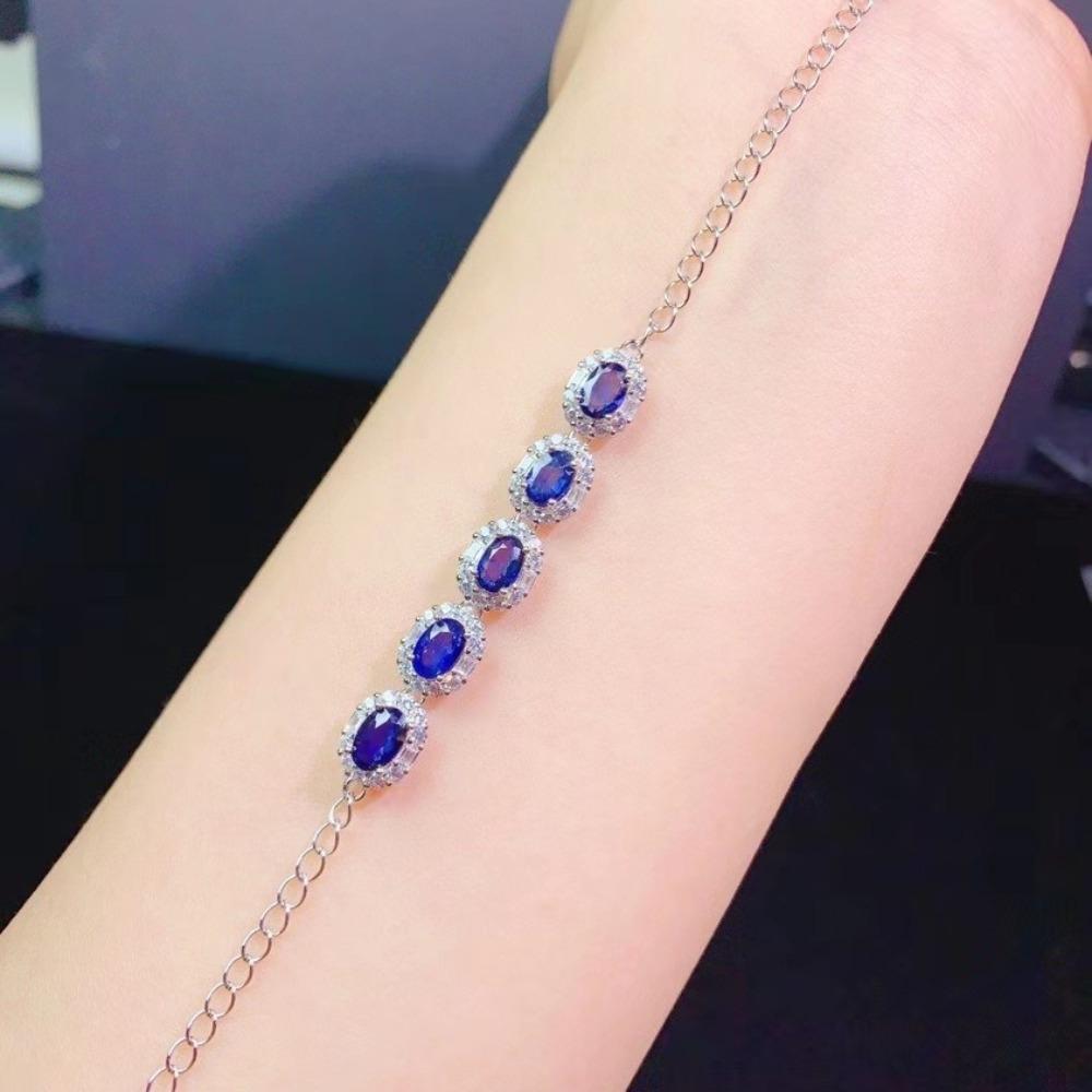 Elegant Gemstone Bracelet Imitation Natural Sapphire Ruby Emerald Bracelet for Women Fashion Jewelry
Elegant Gemstone Bracelet Imitation Natural Sapphire Ruby Emerald Bracelet for Women Fashion Jewelry