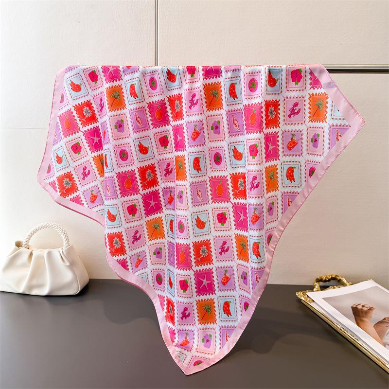 70Cm Square Spring Summer Women Scarf Silk Print Satin Beach Scarves Shawl Headband Hijab Bandana Wrap Bufanda 70x70cm
70Cm Square Spring Summer Women Scarf Silk Print Satin Beach Scarves Shawl Headband Hijab Bandana Wrap Bufanda 70x70cm
