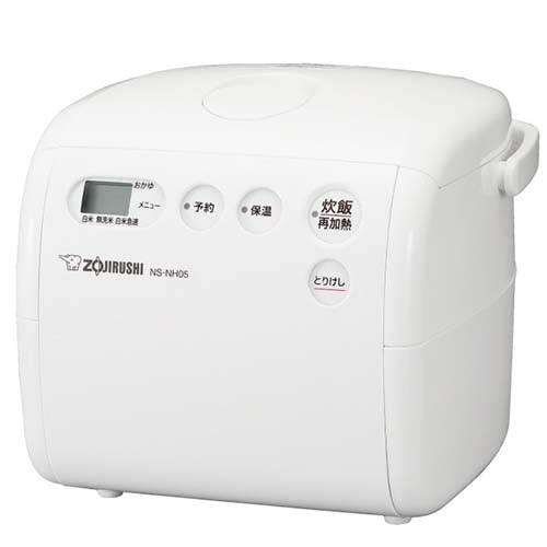Рисоварка Zojirushi на 3 чашки, микрокомпьютерного типа, супер-приготовление, мягкая, белая NS-NH05-WZ
Рисоварка Zojirushi на 3 чашки, микрокомпьютерного типа, супер-приготовление, мягкая, белая NS-NH05-WZ
