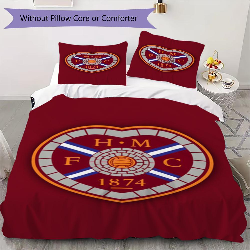 Hartes Football Club Pattern Bedding uilt Set uilt Cover Pillowcase Home Decoration Birthday Gift (1 * duvet cover + 2 * pillowcase without core) 135x200cm
Hartes Football Club Pattern Bedding uilt Set uilt Cover Pillowcase Home Decoration Birthday Gift (1 * duvet cover + 2 * pillowcase without core) 135x200cm