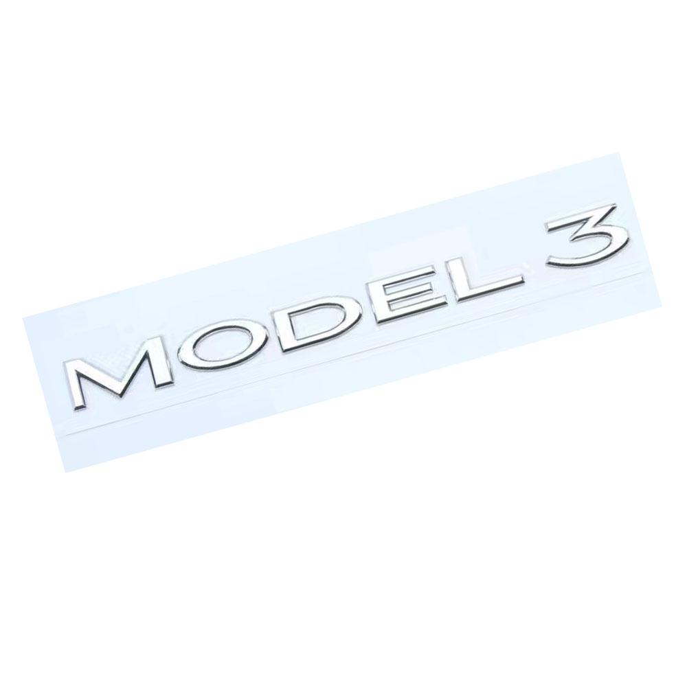 1X Car Badge Rear Trunk Emblem Decal Styling Sticker Lettering Logo Auto Decorate Accessories For Tesla MODEL3 срібний
1X Car Badge Rear Trunk Emblem Decal Styling Sticker Lettering Logo Auto Decorate Accessories For Tesla MODEL3 срібний