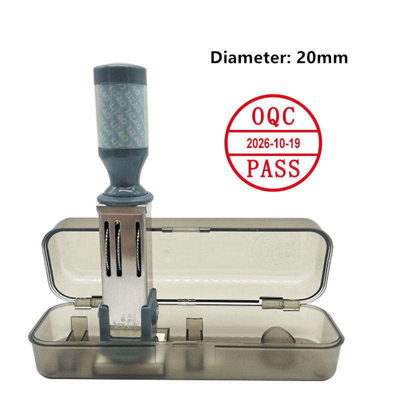 QA/QC PASS Date Stamp Date Adjustable for Office Manufacturer Factory Qualified Inspection Stamp
QA/QC PASS Date Stamp Date Adjustable for Office Manufacturer Factory Qualified Inspection Stamp