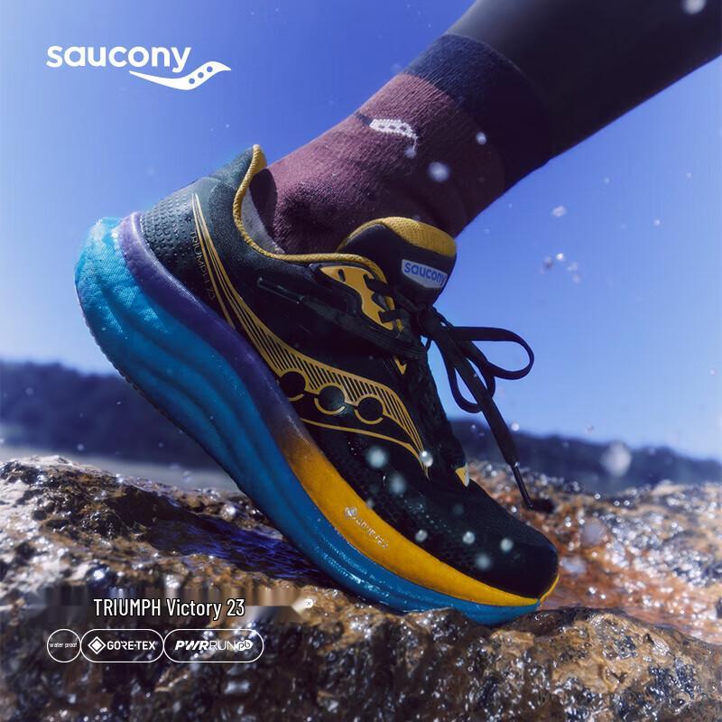 Saucony Triumph 23 GTX Waterproof Running Shoes 38
Saucony Triumph 23 GTX Waterproof Running Shoes 38