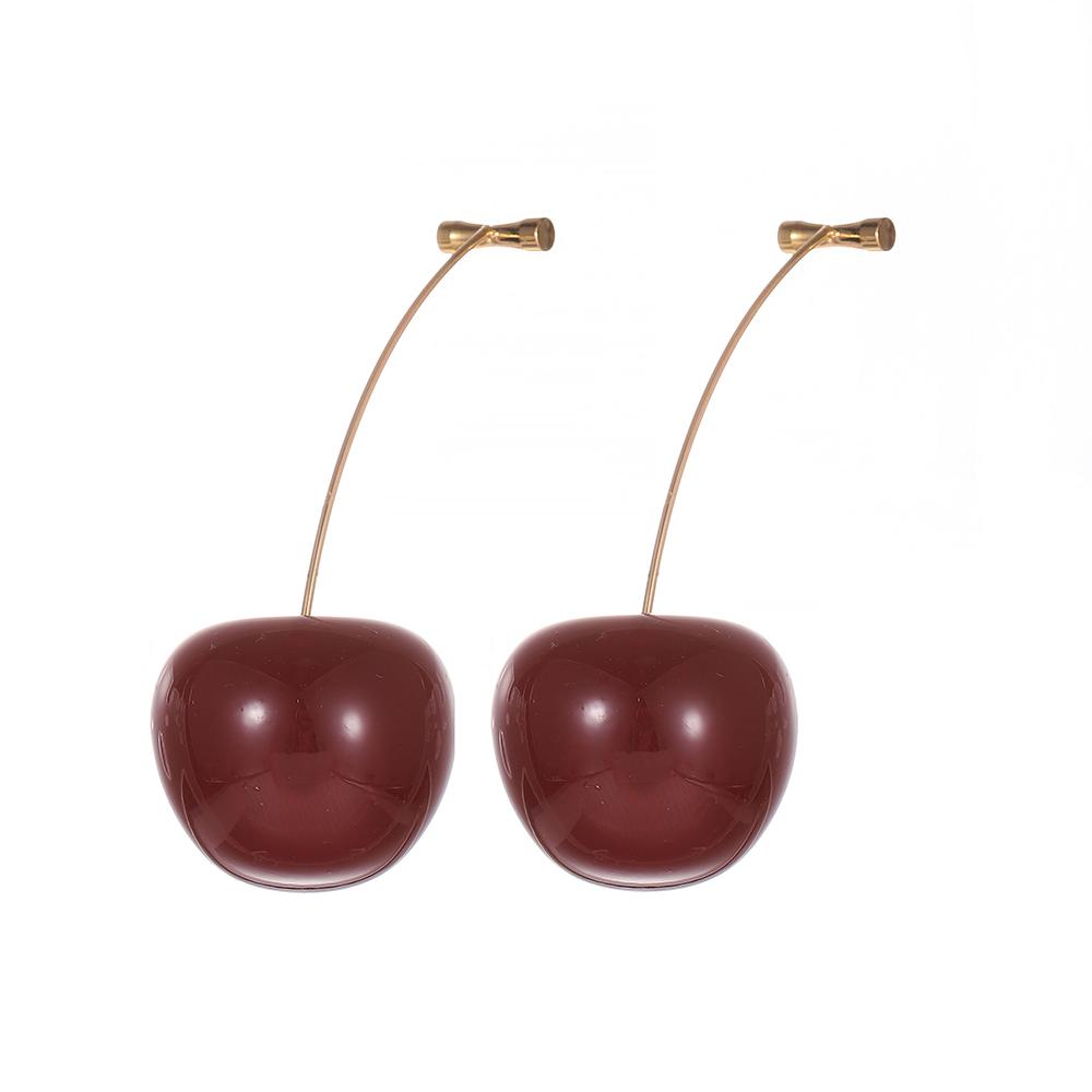New Arrival Cute Simulation Red Cherry Earrings for Women Girl Sweet Resin Hot Sale Earring Student Fruit Fashion Jewelry Gifts коричневий
New Arrival Cute Simulation Red Cherry Earrings for Women Girl Sweet Resin Hot Sale Earring Student Fruit Fashion Jewelry Gifts коричневий