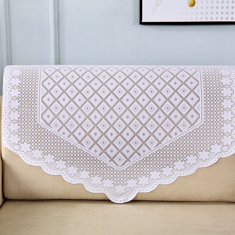 Lace Sofa Towel Backrest Towel Non Slip All Year Round Universal Sofa Cushion Armrest Towel Comely Ruffled Full Covering Fabric Craft Thin White Square 100*100cm
Lace Sofa Towel Backrest Towel Non Slip All Year Round Universal Sofa Cushion Armrest Towel Comely Ruffled Full Covering Fabric Craft Thin White Square 100*100cm
