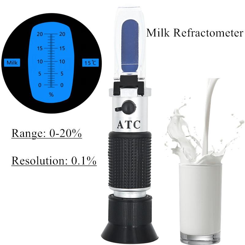 Refractometer Sugar Concentration Meter Densimeter 0-32% Brix Saccharimeter 58~90% Brix 38~43 Be Baume Honey Wine Refractometer
Refractometer Sugar Concentration Meter Densimeter 0-32% Brix Saccharimeter 58~90% Brix 38~43 Be Baume Honey Wine Refractometer