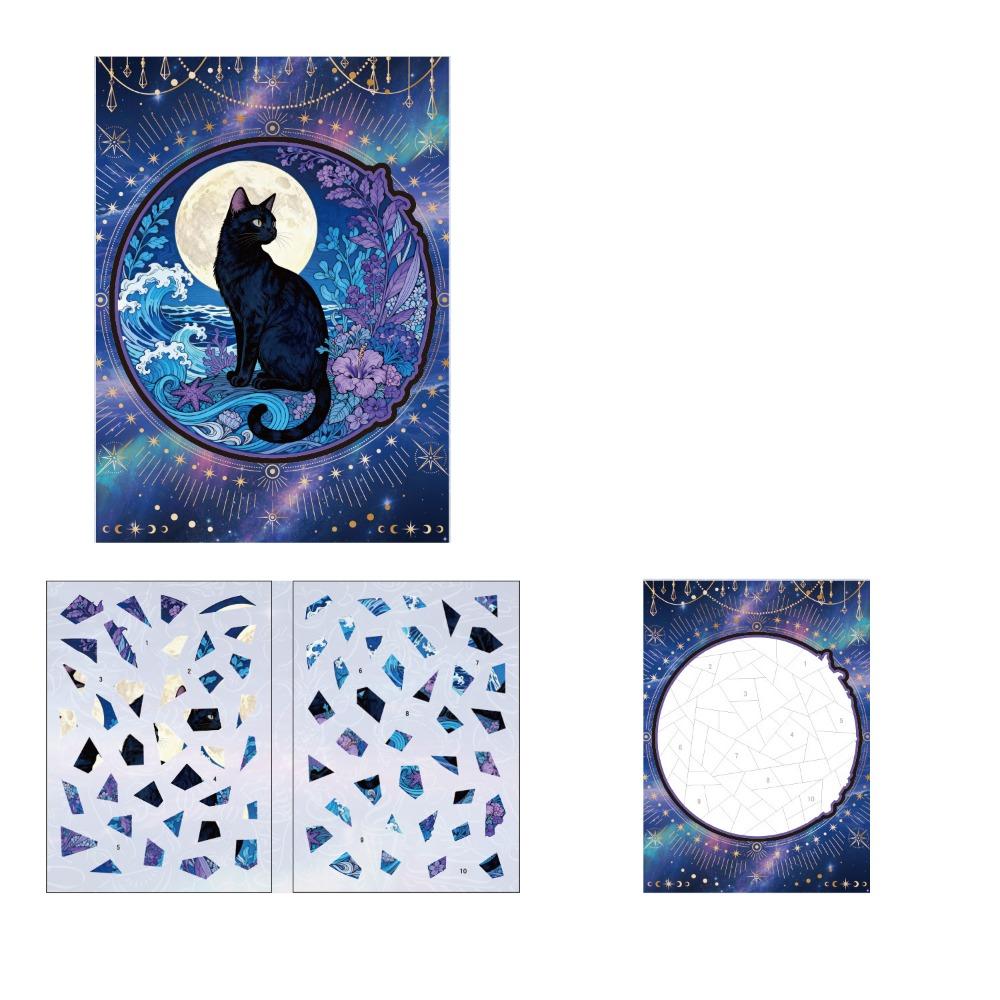 Cute Black Cat Scrapbook Hard Sticker DIY Craft Black Cat Theme Cardboard Bookmark 3D Design Scene DIY Collage Decor Kawaii
Cute Black Cat Scrapbook Hard Sticker DIY Craft Black Cat Theme Cardboard Bookmark 3D Design Scene DIY Collage Decor Kawaii