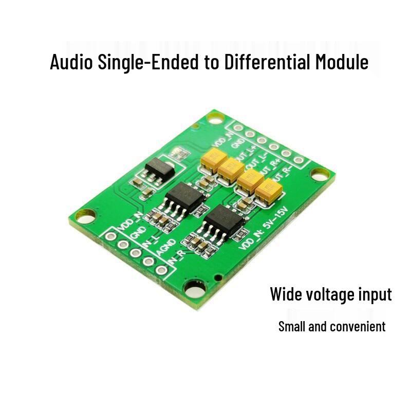 Audio Analog Input to Balanced Output Converter Module
Audio Analog Input to Balanced Output Converter Module